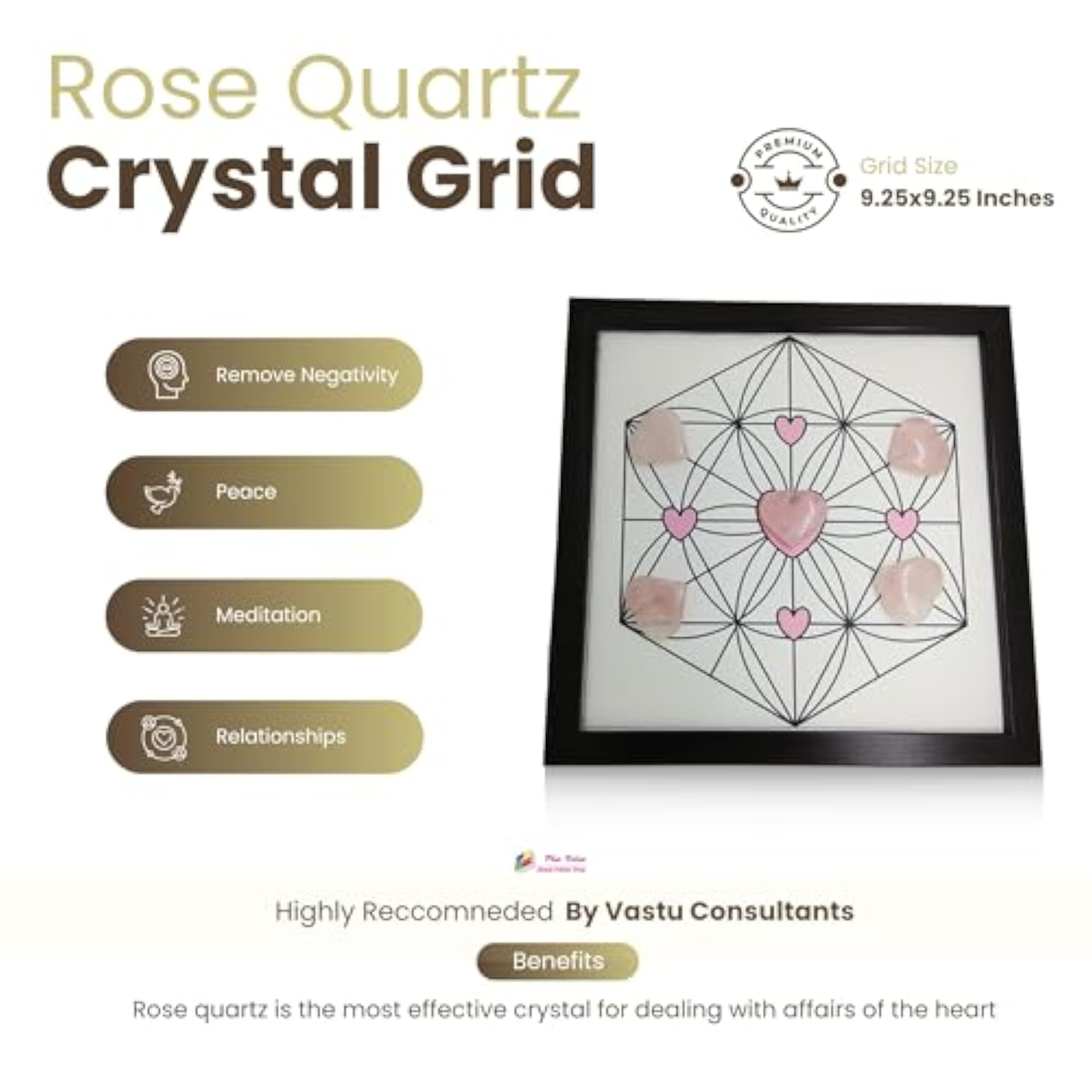 Healing Crystal Grids for Love & Peaceful Relationships
